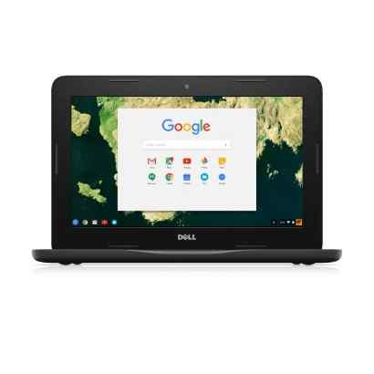 DELL Chromebook 3180 29,5 cm (11.6") HD Intel® Celeron® 4 Go LPDDR3-SDRAM 16 Go eMMC Système d'exploitation Chrome Noir