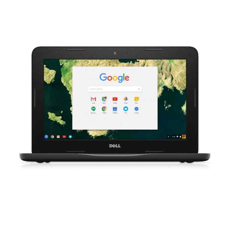 DELL Chromebook 3180 29,5 cm (11.6") HD Intel® Celeron® 4 Go LPDDR3-SDRAM 16 Go eMMC Système d'exploitation Chrome Noir