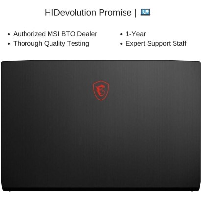 Portable gamer MSI GF75 Core i7 10e gén