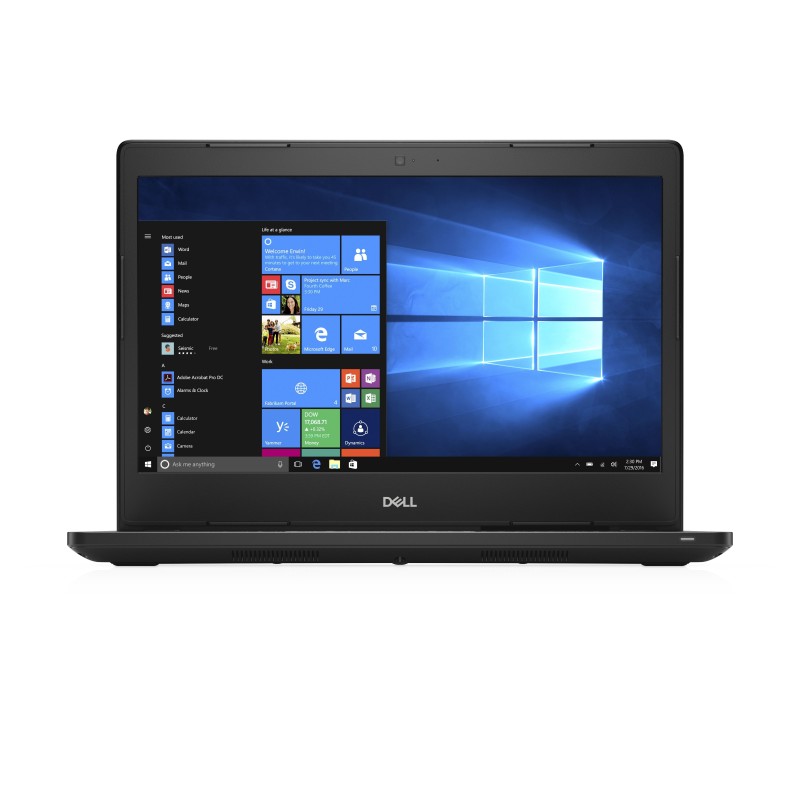 DELL Latitude 3480 Intel® Core™ i3 i3-7100U Ordinateur portable 35,6 cm (14") HD 4 Go DDR4-SDRAM 500 Go HDD Windows 10 Pro Noir