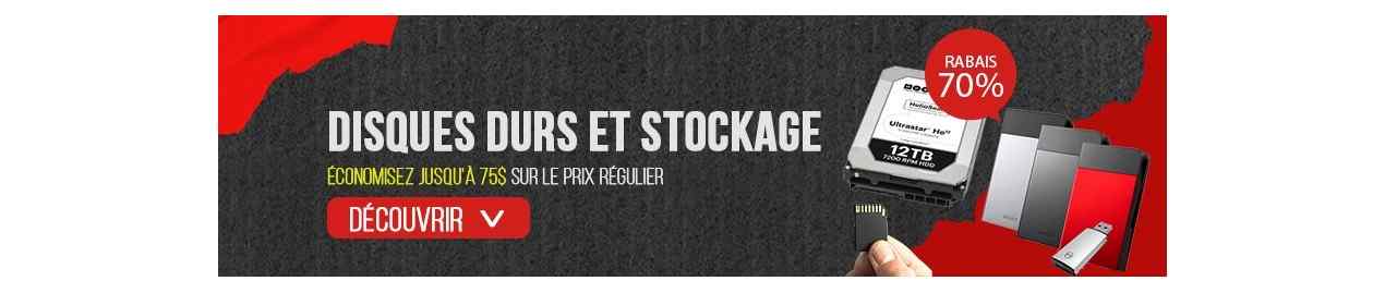 Disques durs et stockage